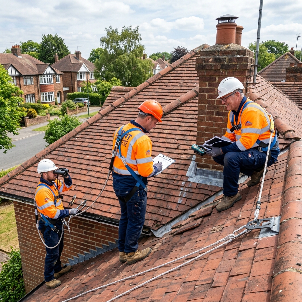 UK Roofing Contractors at work